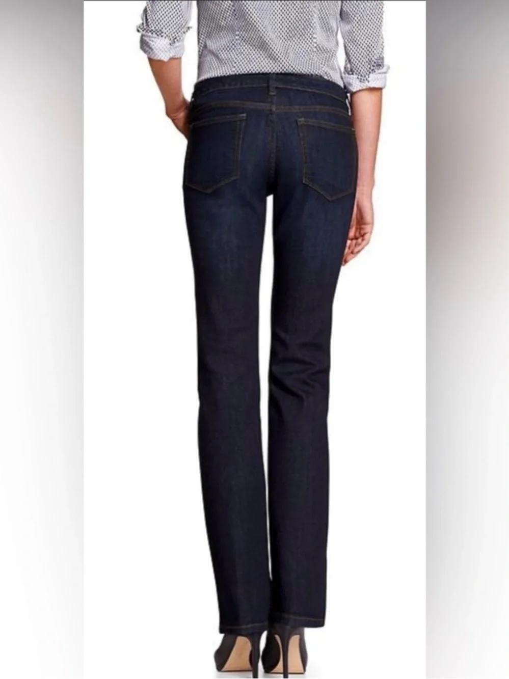 Banana Republic Jeans 27 Long Tall Slim Bootcut Classic Stretch